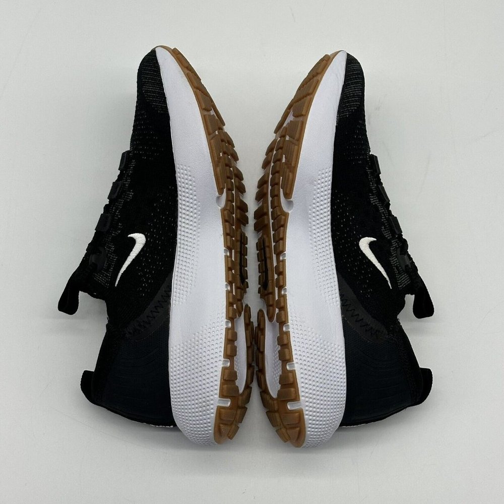 New Nike React Escape Run Flyknit Black/White Run… - image 8